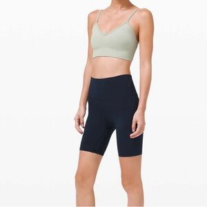 True navy biker short lululemon